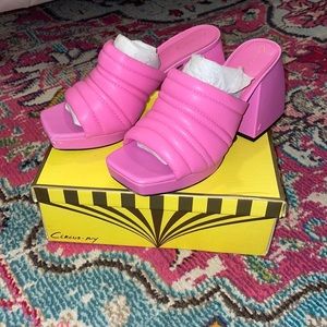 Circus by Sam Edelman Pink Mules